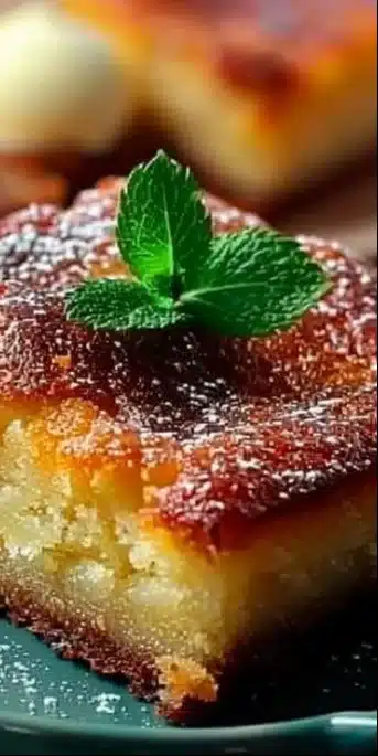 Moelleux frangipane au rhum, un gâteau tendre et savoureux.