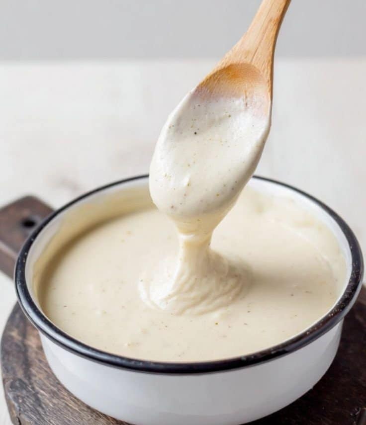 Béchamel sans lait