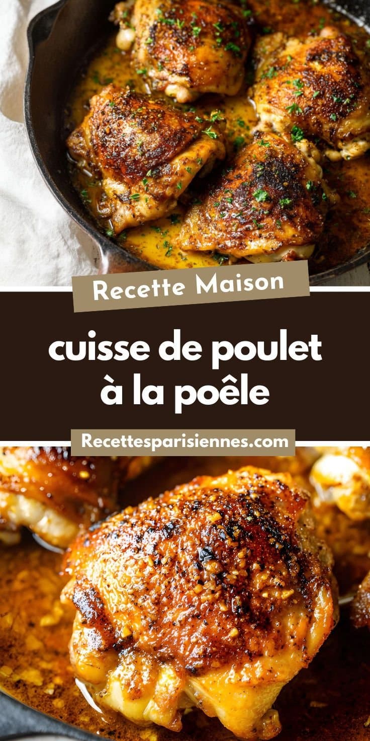 Cuisse de Poulet à la Poêle