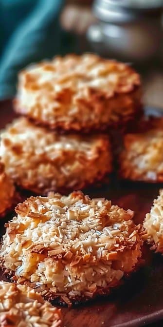 Biscuits légers à l'avoine et à la noix de coco