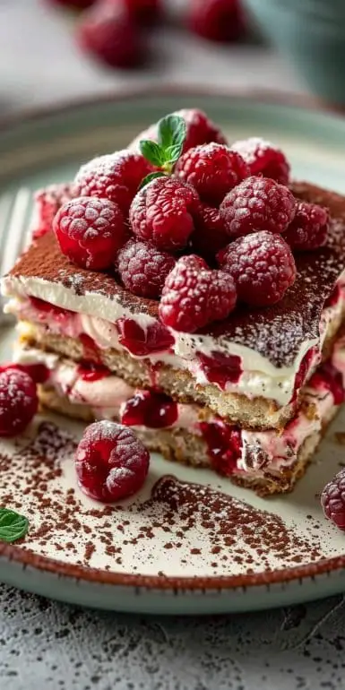 Tiramisu Framboise