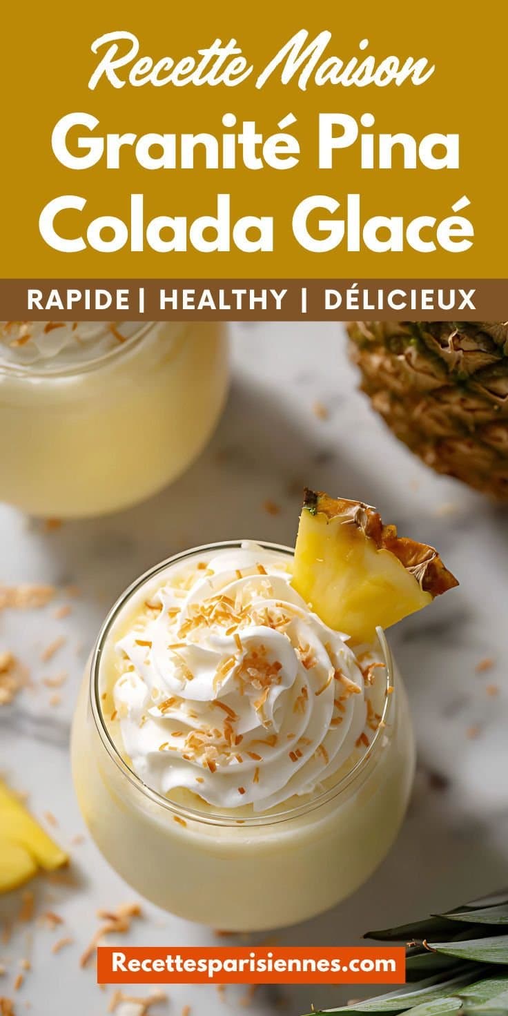 Granité Ananas Coco