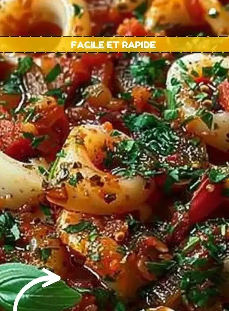 Ragoût de calamars au chorizo, un plat exquis de Laurent Mariotte