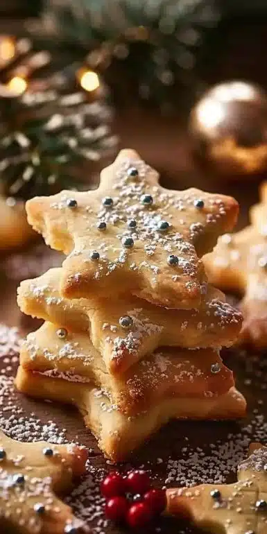 Recette de Sablés de Noël avec des ingrédients festifs et savoureux.