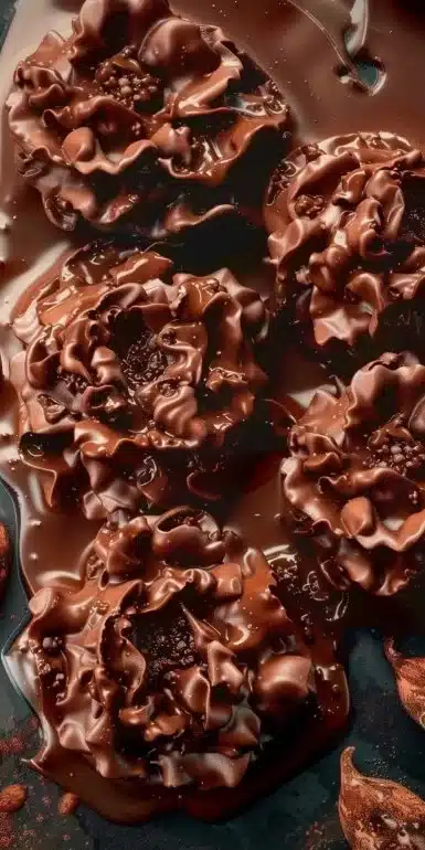 Roses des sables au chocolat, délicieuses gourmandises croustillantes