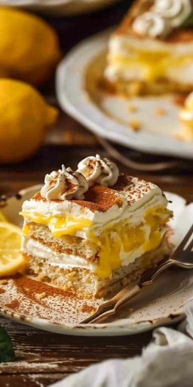 Tiramisu au Citron