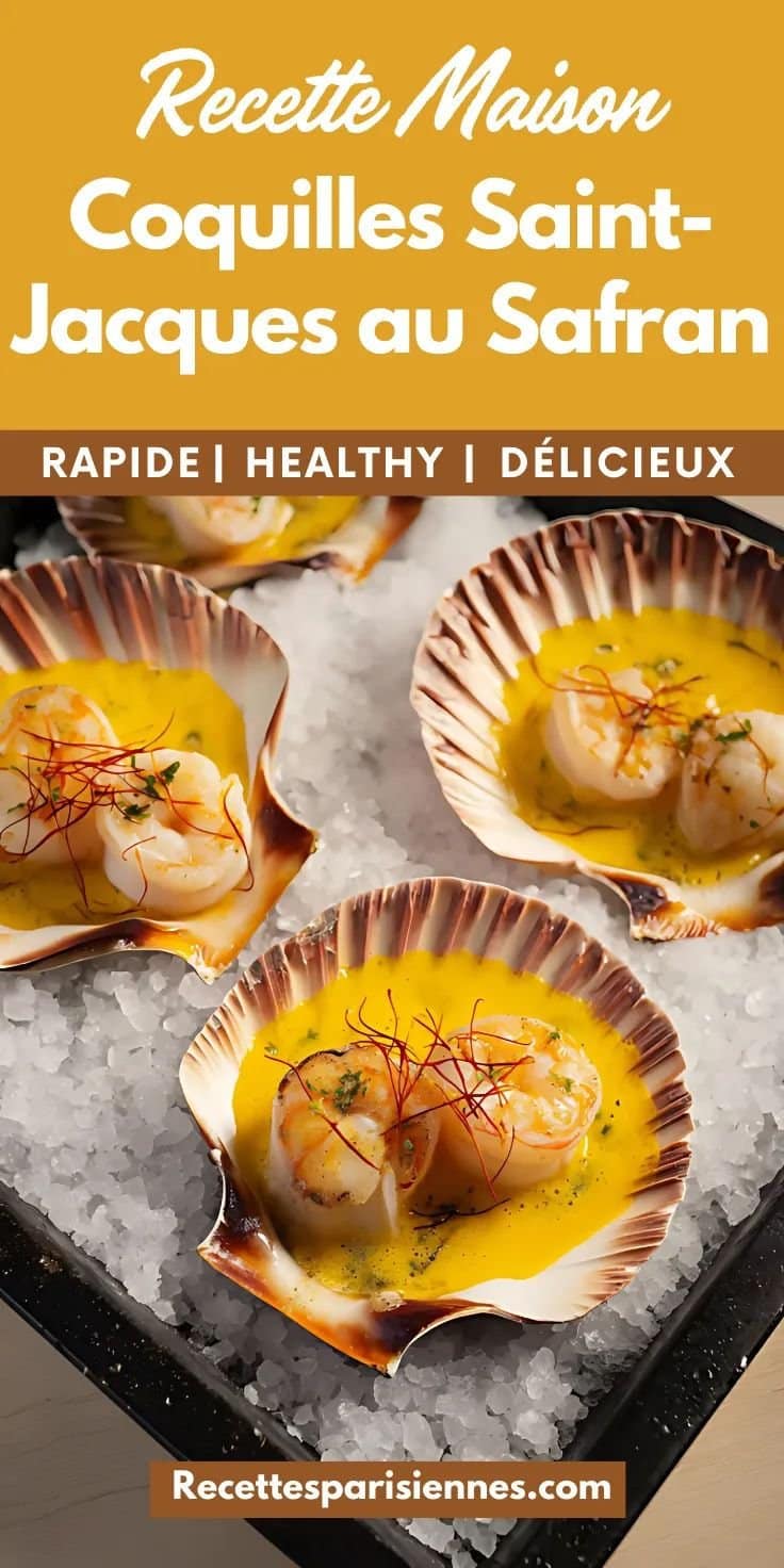 Coquille St Jacques au Safran