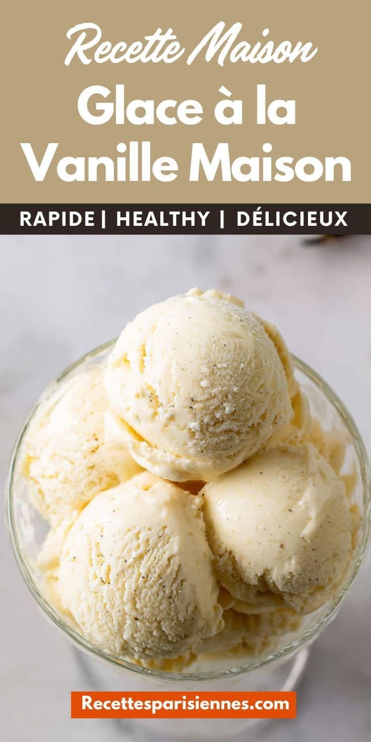 Glace Vanille Maison