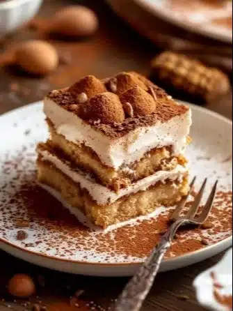 Tiramisu Speculoos sans œuf, un dessert crémeux et délicieux