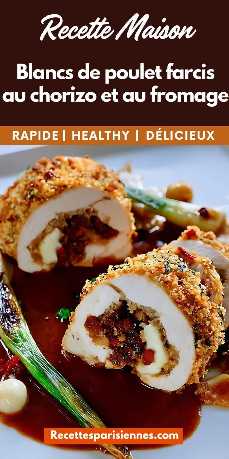 Blancs de poulet au chorizo