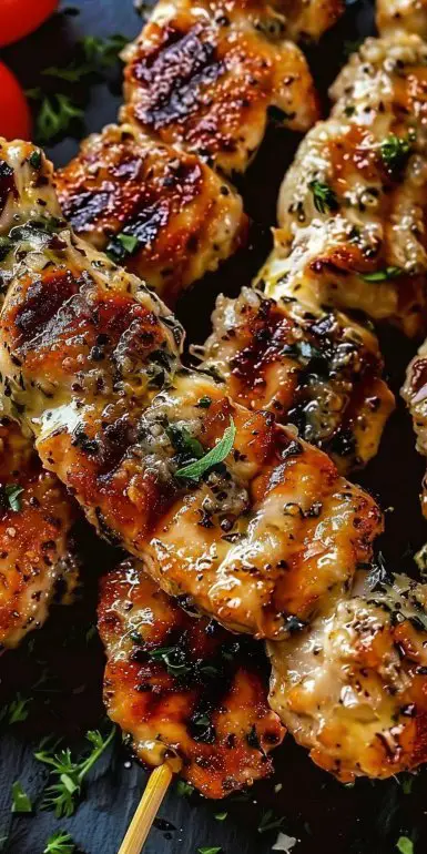 Best Garlic and Parmesan Chicken Skewers Recipe for Air Fryer: Crispy, Juicy, and Full of Flavor!