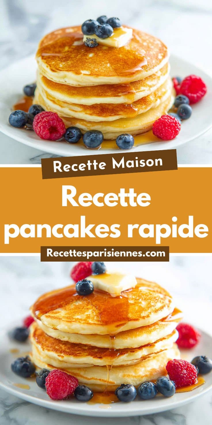 Pancakes maison vraiment moelleux