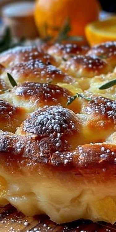 Make an Easy Orange Blossom Rum Sweet Fougasse