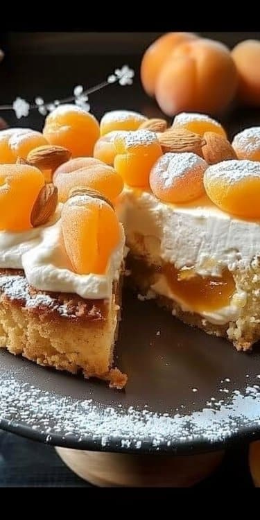 Moelleux au Mascarpone : Délice aux Amandes et Abricots