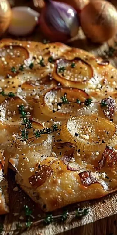 Focaccia aux Oignons