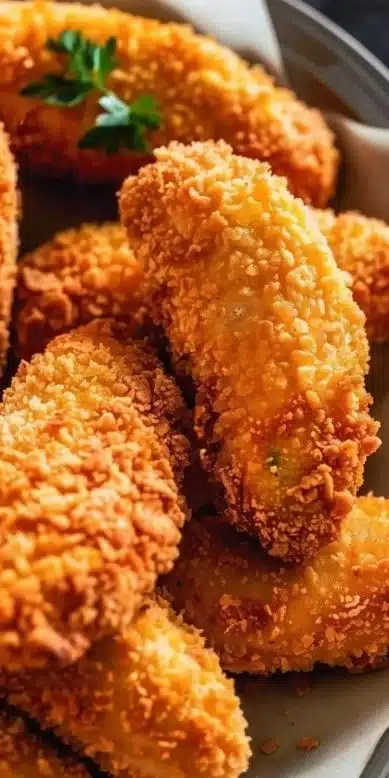 Aiguillettes de poulet dans l'airfryer : rapide et sain