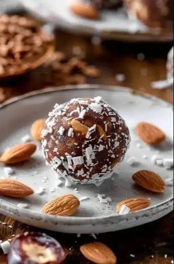 Balles Énergétiques aux Dattes et Amandes