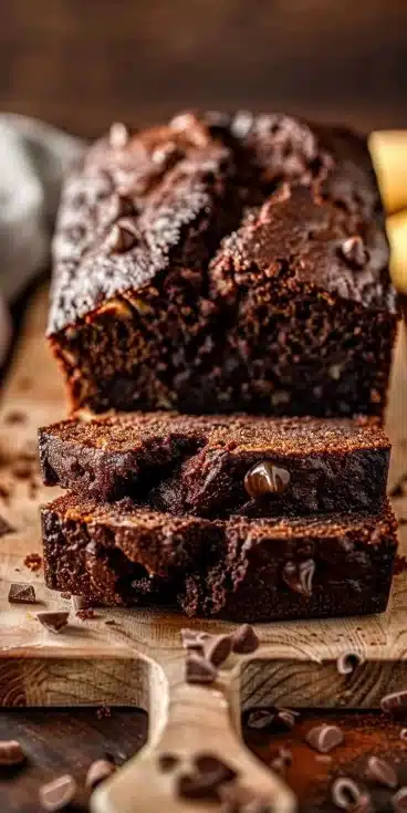 Banana Bread au Chocolat