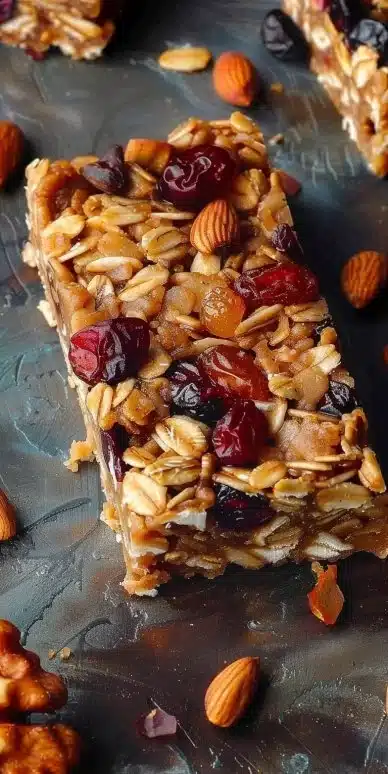 Barres de céréales maison (vegan)