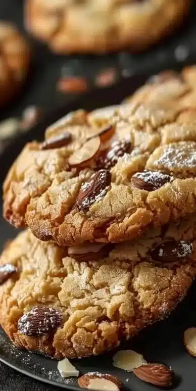 Biscuits moelleux aux amandes