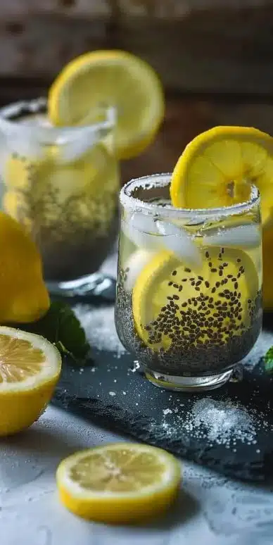 Boisson Chia Citron pour Perdre du Poids