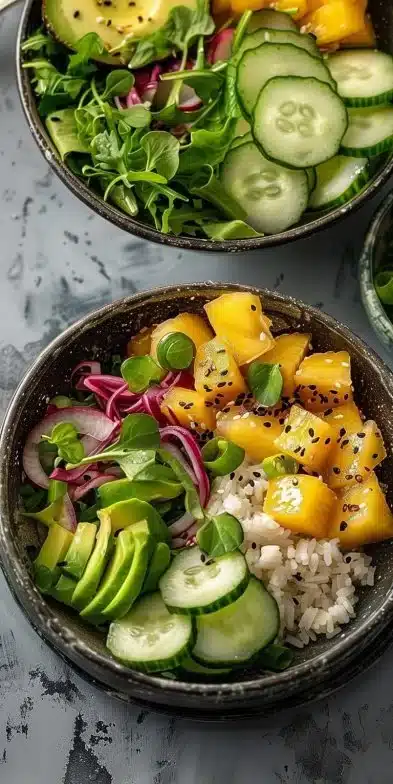 Bol Bouddha Mangue Avocat Concombre