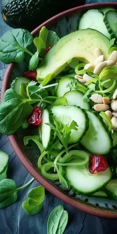 Bol d'Avocat et de Concombre