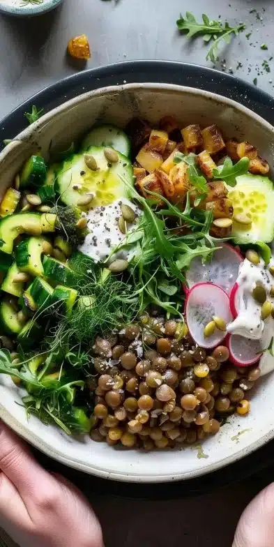 Bol de Bouddha aux Lentilles