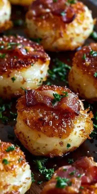 Bouchées Fondantes aux Lardons et Comté : L’Apéritif Parfait