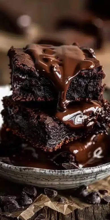 Brownie Fondant au Chocolat Noir