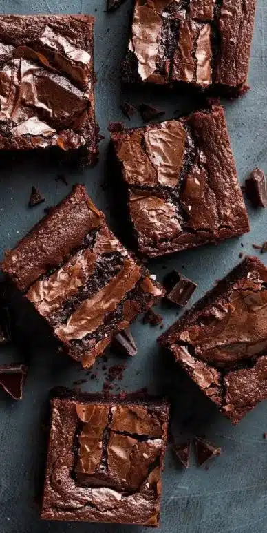 Brownies au chocolat noir