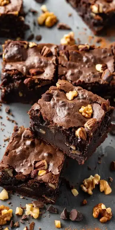 Brownies aux noix faciles