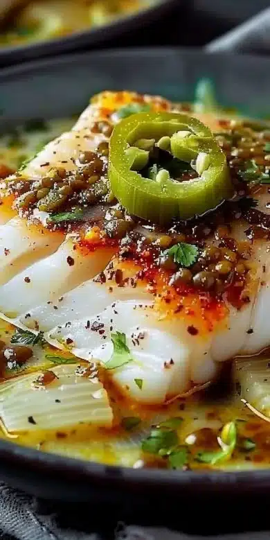 Cabillaud Épicé au Poireau et Lait de Coco : Dîner Étonnant et Facile