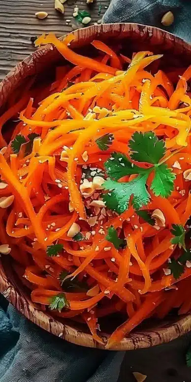 Carottes Râpées à la Vietnamienne