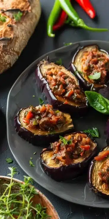 Caviar d’aubergine à l’air fryer : recette rapide et facile