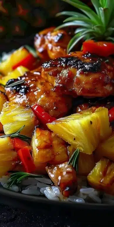 Chicken with Pineapple and Vegetables