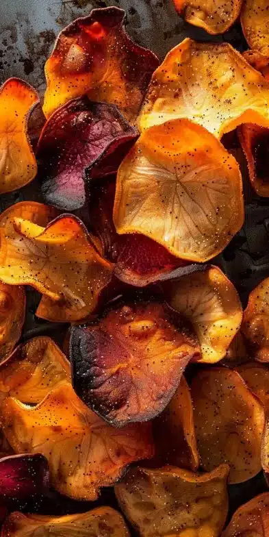 Chips de légumes à l'air fryer