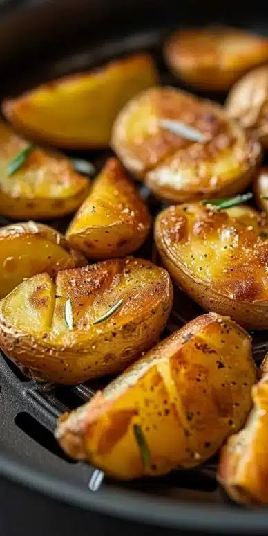 Crispy Crushed Potatoes Easy Air Fryer