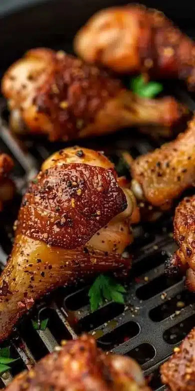 Cuisses de poulet dans l'airfryer : recette rapide et top