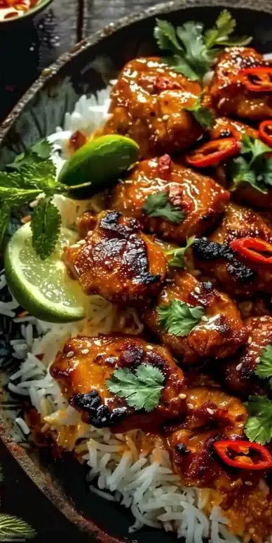 Délicieux Poulet Thaï Coco