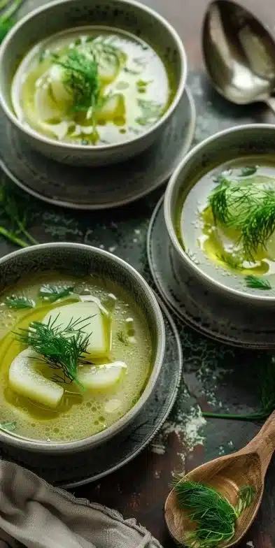 Detox Soup Celeriac and Fennel