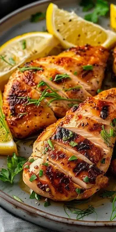 Filet de poulet dans l'airfryer : savoureux et rapide