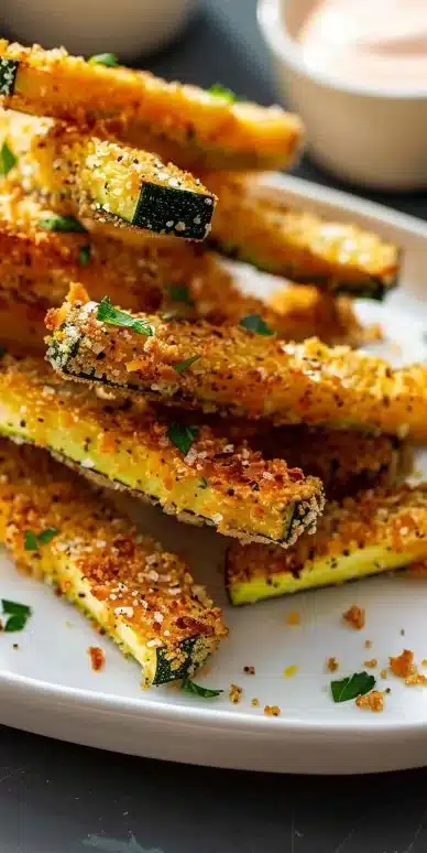Fried Zucchini Air Fryer Simple and Light Recipe