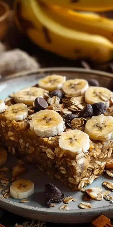 Gâteau Avoine Banane Minceur