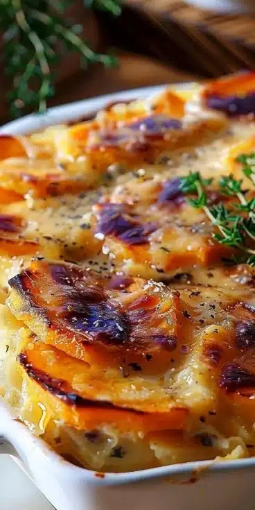 Gratin de Patates Douces