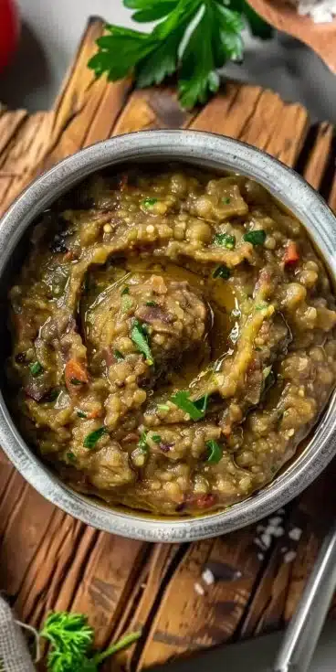 Recette d'aubergine caviar en conserve maison