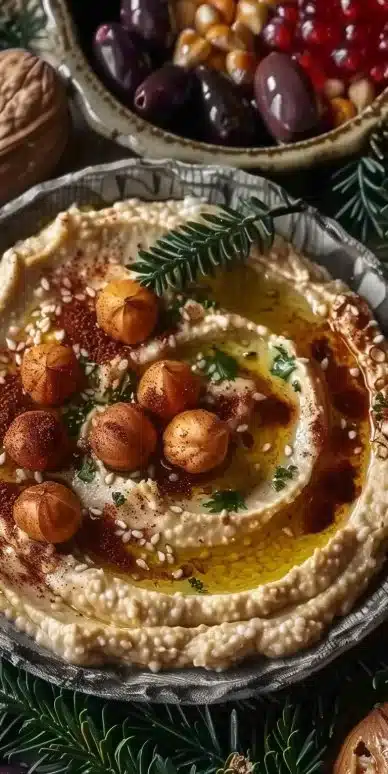 Houmous de Châtaigne pour Noël