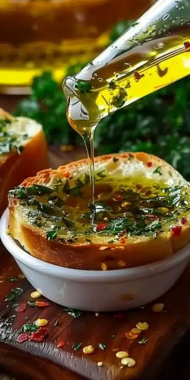 Huile de trempage pour pain délicieuse de Carrabba's