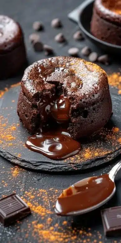 Irresistible Chocolate Fondant Recipe in Air Fryer