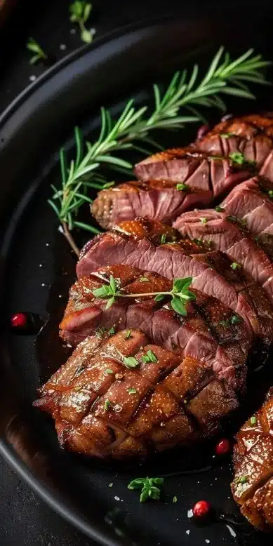 Magret de canard air fryer : recette rapide et savoureuse